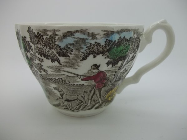 Kaffeetasse "The Hunter" Braun Bunt