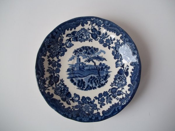 Untertasse für Teetasse "Avon Scenes" Blau