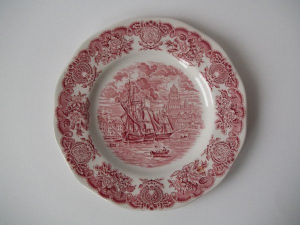 Essteller "Historical Ports of England" Rot