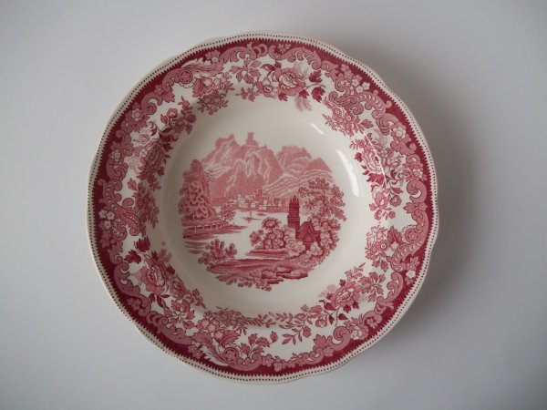 Suppenteller "Rhine" Rot