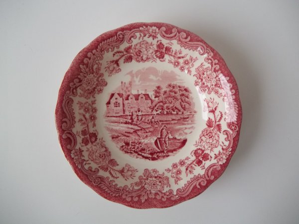 Schüssel klein "Avon Scenes" Rot