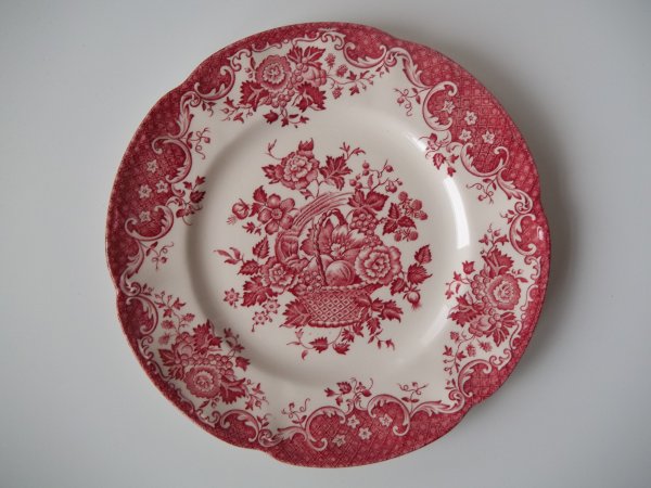 Kuchenteller "Bird of Paradise" Rot