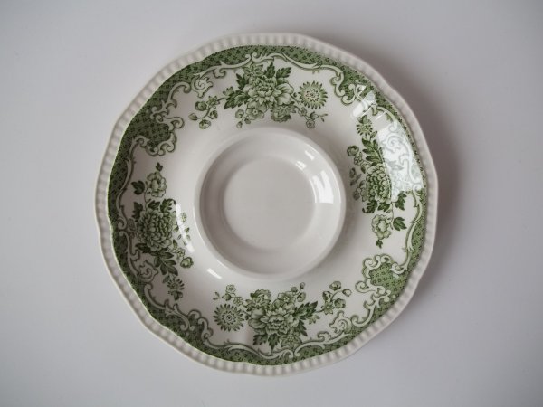 Untertasse &quot;Balmoral&quot; Grün Bunt