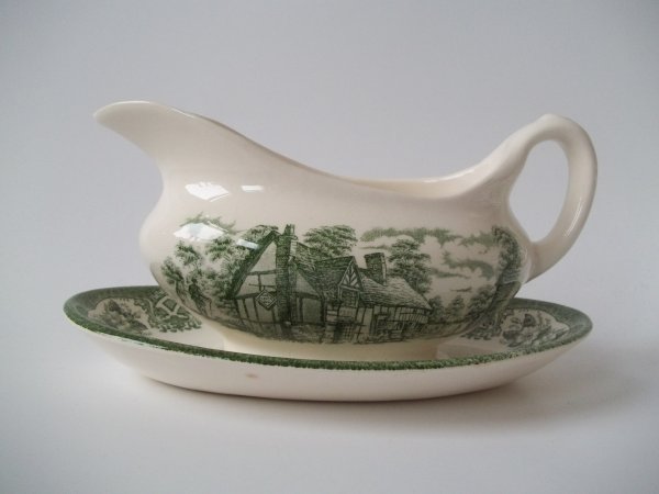 Sauciere "Old Inns" Grün