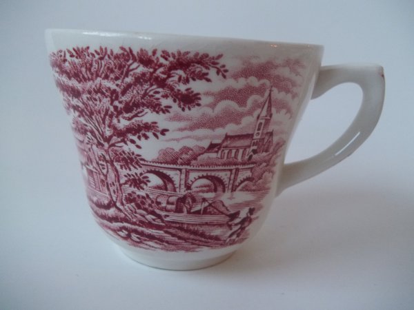 Kaffeetasse "Homeland" Rot