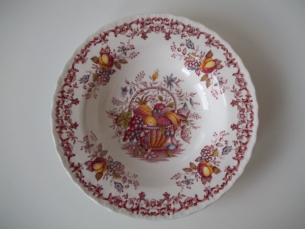 Suppenteller "Fruits &amp; Flowers" Rot Bunt