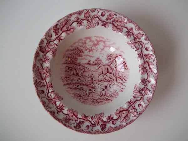 Dessertschüssel "Country Life" Rot