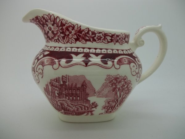 Milchkännchen "Cambridge Old England" Rot