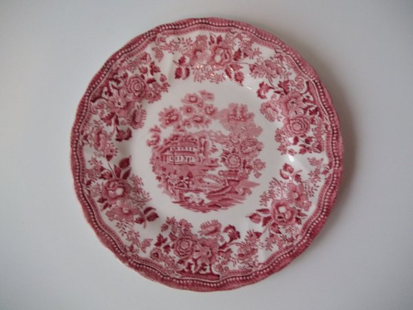 Kuchenteller "Tonquin" Rot