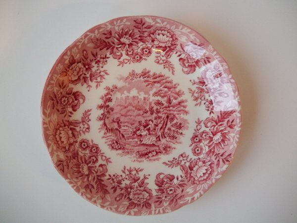 Untertasse "Romance" Rot