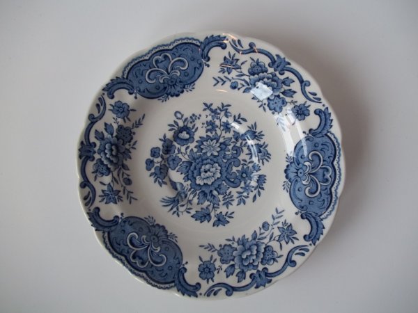 Suppentassen Untertasse "Windsor" Blau