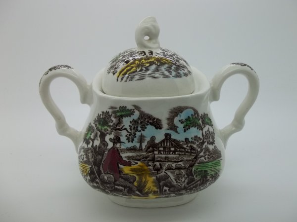 Zuckertopf "The Hunter" Braun Bunt