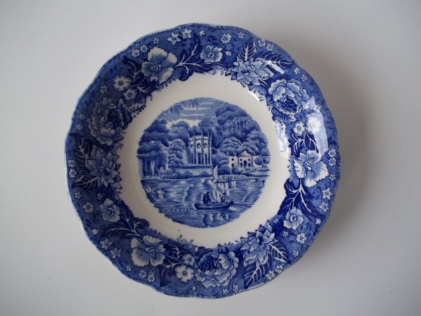 Schüssel klein "Thames River Scenes" Blau