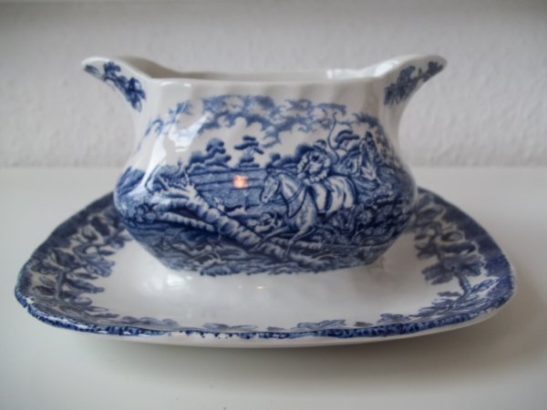 Sauciere "Country Life" Blau