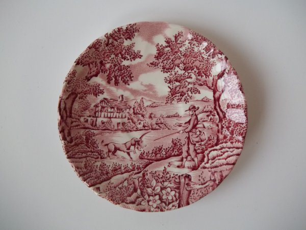 Untertasse "The Hunter" Rot