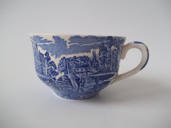 Teetasse "Thames River Scenes" Blau