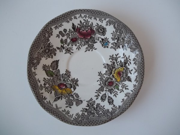 Untertasse "Asiatic Pheasants" Braun Bunt