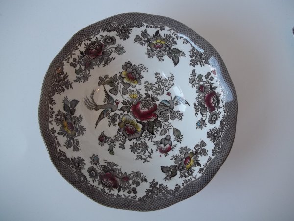 Schüssel "Asiatic Pheasants" Braun Bunt