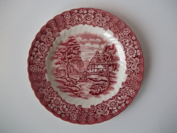 Kuchenteller &quot;Memory Lane&quot; Rot