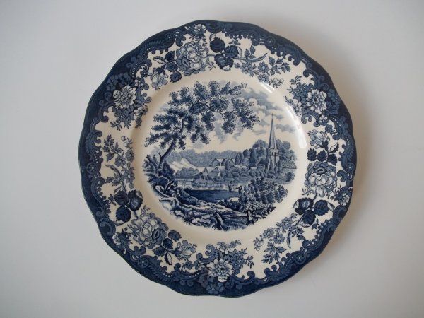 Essteller "Avon Scenes" Blau