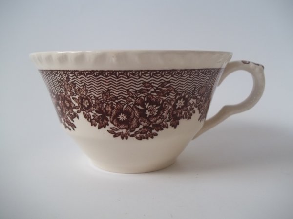 Teetasse "Ascot" Braun Bunt