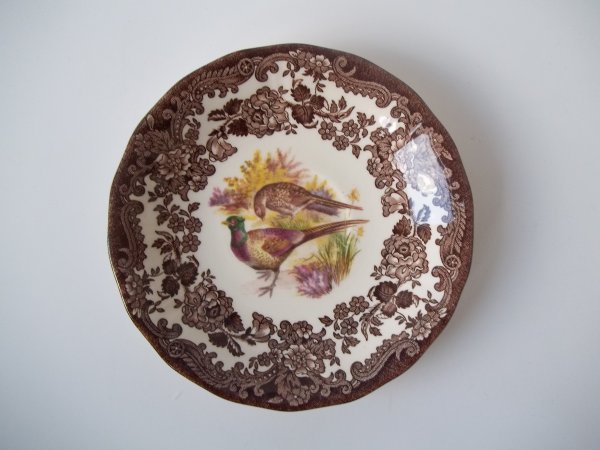 Untertasse "Game Series" Braun Fasan