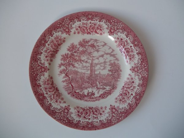 Essteller "River Scenes" Rot