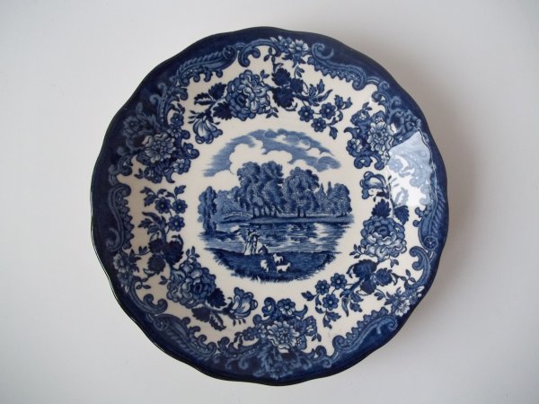 Untertasse für Suppentasse "Avon Scenes" Blau