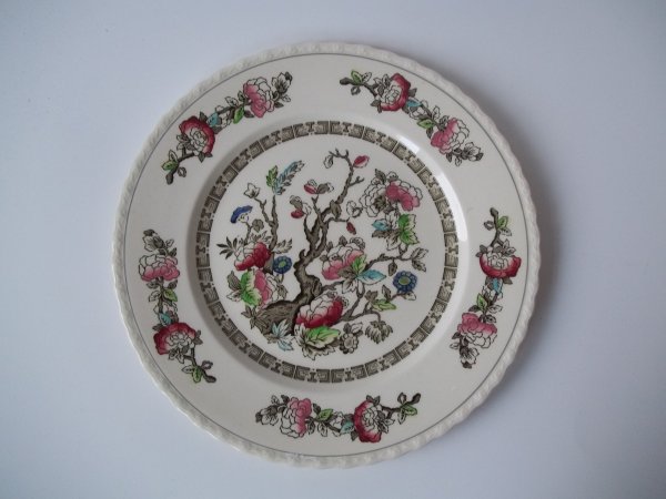 Essteller "Indian Tree" Braun Bunt RAR