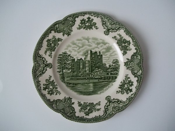 Essteller "Old Britain Castles" Grün