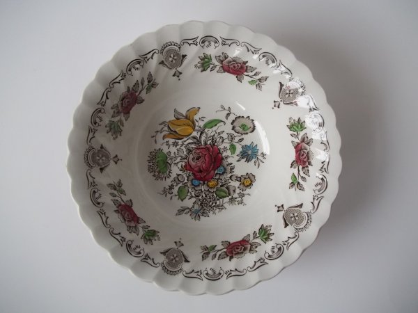 Schüssel "Bouquet" Braun