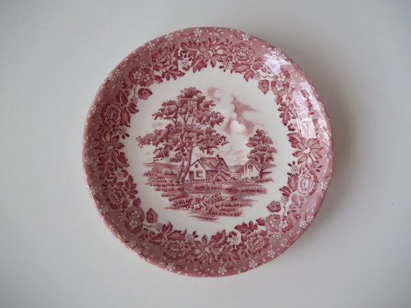 Untertasse &quot;Country Style&quot; Rot
