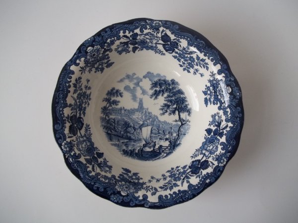 Schüssel "Avon Scenes" Blau