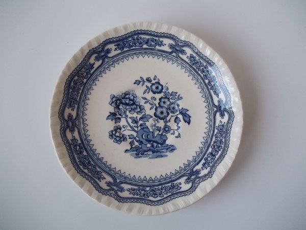 Untertasse "Manchu" Blau