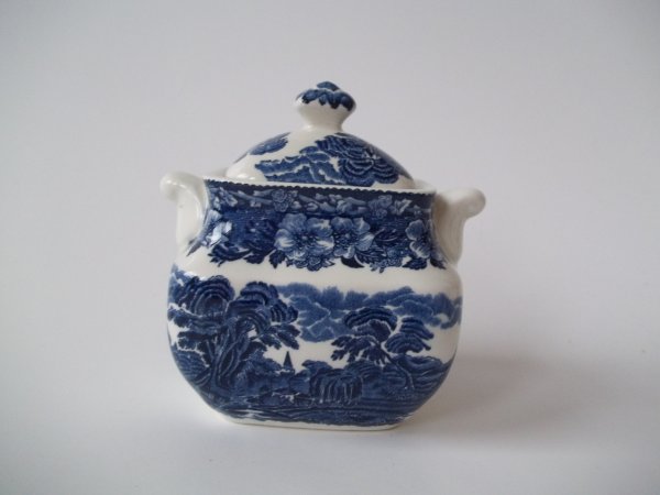 Zuckertopf "Woodland" Blau