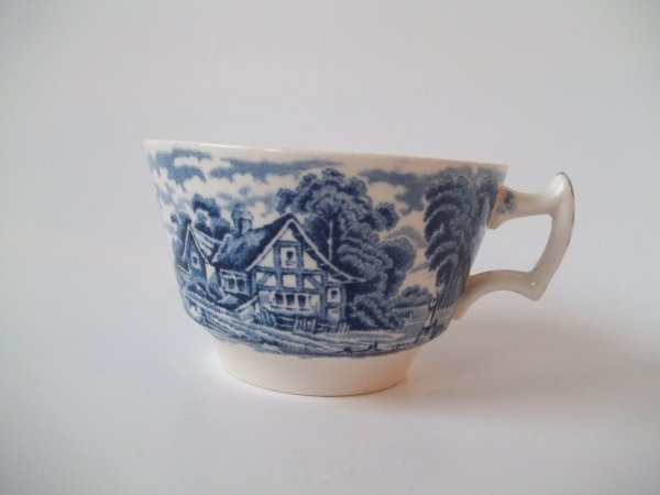 Teetasse "Woodland" Blau