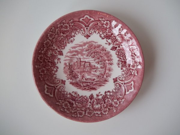 Untertasse "Homeland" Rot