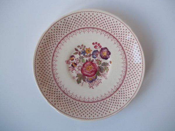 Suppentassen Untertasse "Paynsley Patt" Rot Bunt