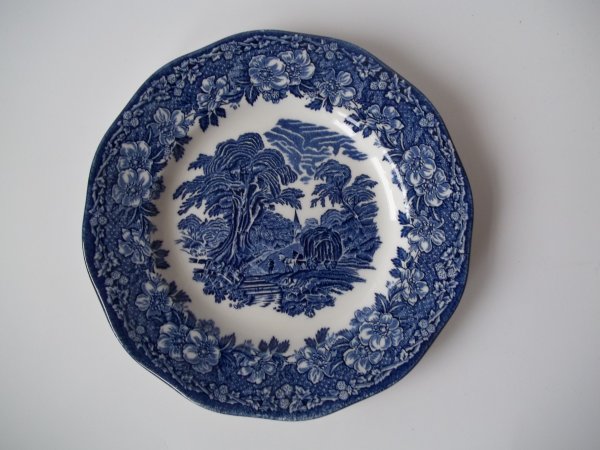 Kuchenteller "Woodland" Blau