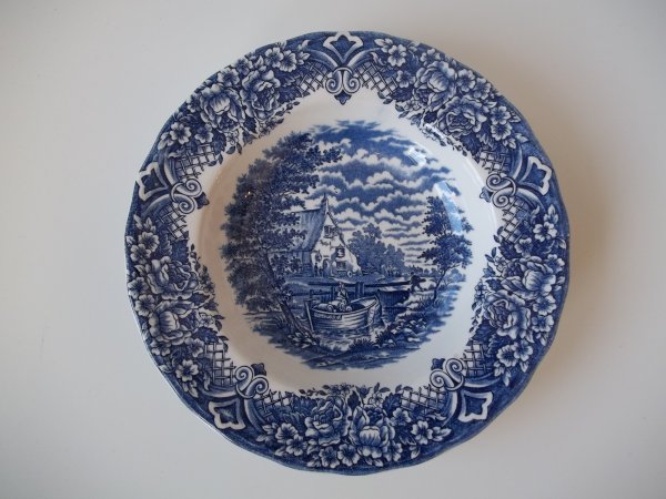 Suppenteller " Homeland" Blau
