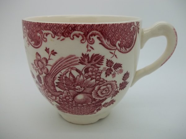 Kaffeetasse "Bird of Paradise" Rot 1b