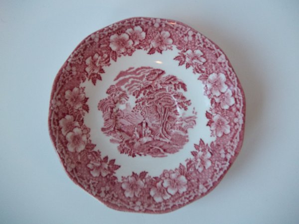 Untertasse "Woodland" Rot