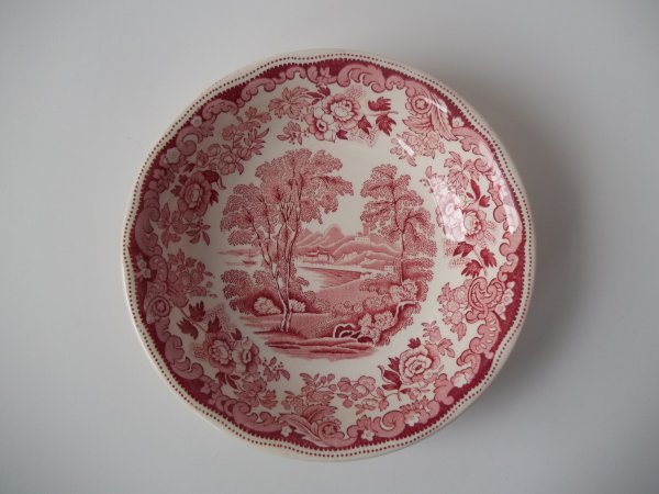 Schüssel klein "Rhine" Rot