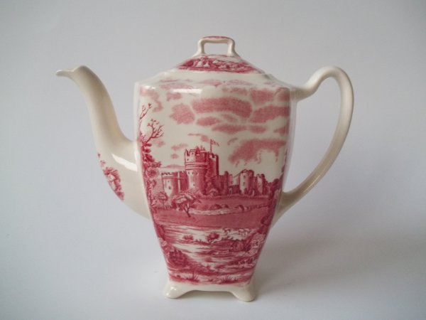 Kaffeekanne "Castle Story" Rot