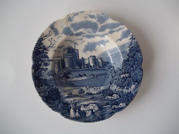 Suppenteller "Castle Story" Blau