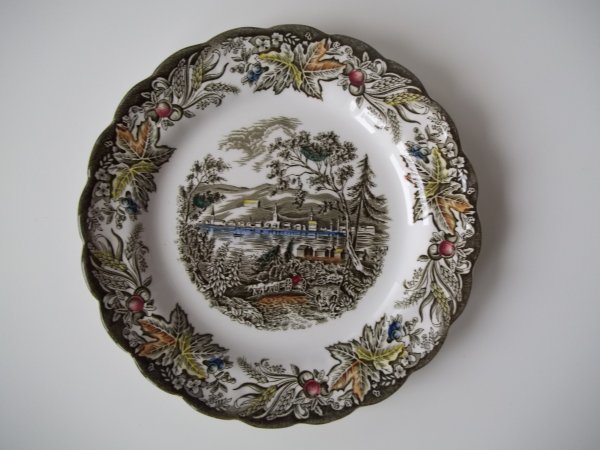 Kuchenteller "Fredericton" Grün Bunt RAR