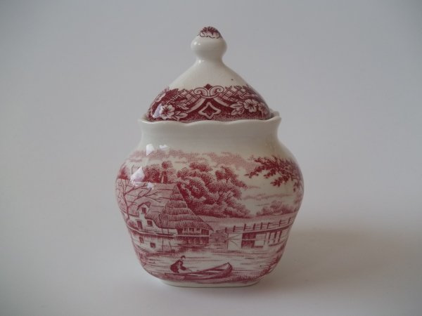 Zuckertopf "Homeland" Rot