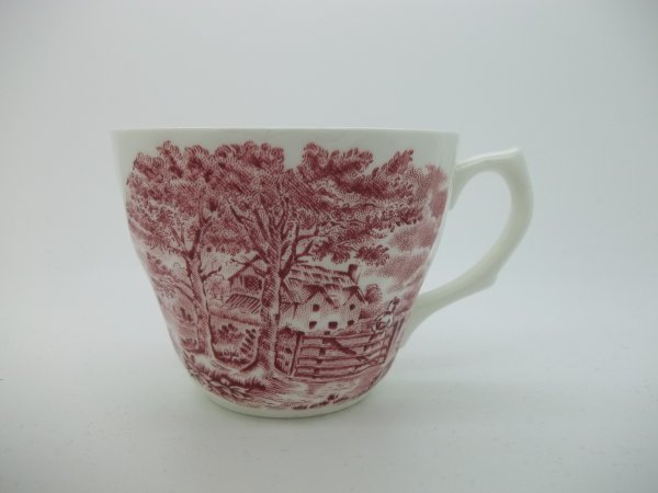 Kaffeetasse "Memory Lane" Rot