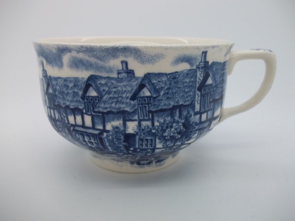 Teetasse "Olde English Countryside" Blau