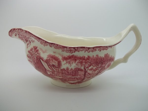 Sauciere "Mill Stream" Rot